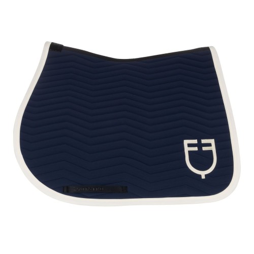 Equestro FW25 Jumping Saddle pad Wave Quilting