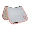 Equestro SS26 Jumping Saddle Pad Wave Quilting