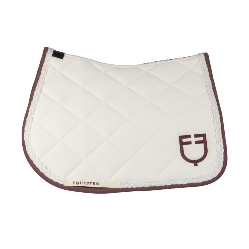 Equestro FW25 Jumping Saddle Pad Braided Cord