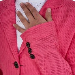 Equestro SS25 детский турнирный фрак Perforated