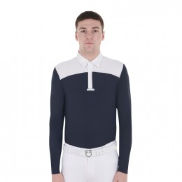 Equestro FW25 мужской's турнирная рубашка удлинённый Sleeves