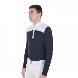Equestro FW25 мужской's турнирная рубашка удлинённый Sleeves