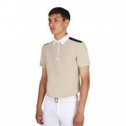Equestro SS26 турнирная рубашка Basic молнией мужской