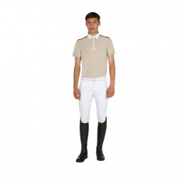Equestro SS26 турнирная рубашка Basic молнией мужской