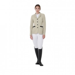 Equestro SS26 турнирный фрак Perforated женский