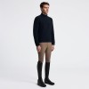 Cavalleria Toscana FW25 CT Men's Fleece Half-Zip Sweater