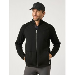 PS of Sweden AW25 мужской's тренировочный кардиган трикотажный Francisco с полной застёжкой на молнию