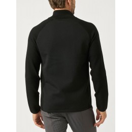 PS of Sweden AW25 мужской's тренировочный кардиган трикотажный Francisco с полной застёжкой на молнию