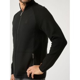 PS of Sweden AW25 мужской's тренировочный кардиган трикотажный Francisco с полной застёжкой на молнию