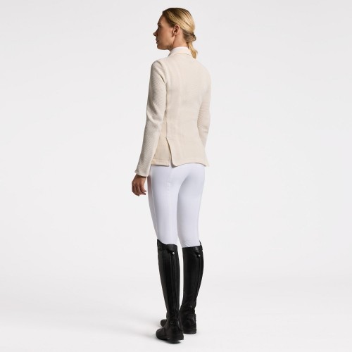 Cavalleria Toscana SS26 Revo Perforated Light Tech Knit Zip Women's Competition Jacket
