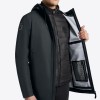 Cavalleria Toscana FW25 Men's CT 3-Way Hooded Performance Jacket