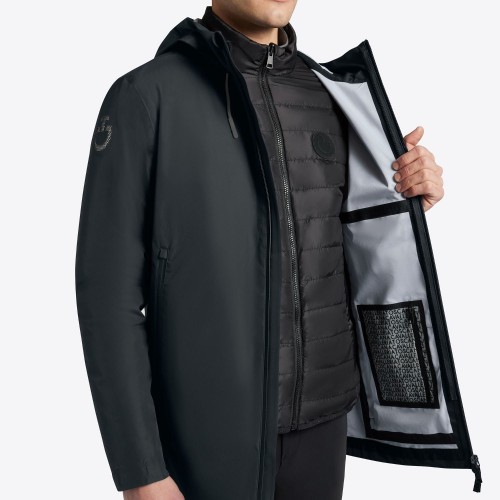 Cavalleria Toscana FW25 Men's CT 3-Way Hooded Performance Jacket