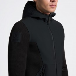 Cavalleria Toscana FW25 CT Tech Knit софтшелл мужская куртка