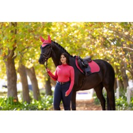 LeMieux AW25 Sara Snood Base layer Cranberry