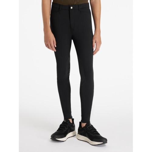 LeMieux CORE Young Rider Boys' Full Grip Riding Breeches Black