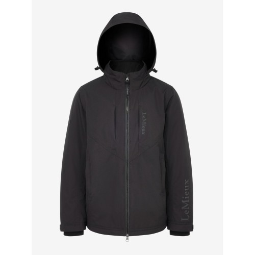 LeMieux CORE Young Rider Boys Team Waterproof Jacket Black