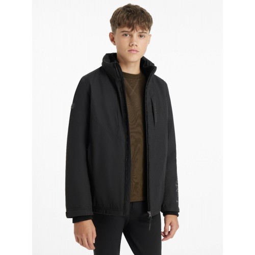 LeMieux CORE Young Rider Boys Team Waterproof Jacket Black