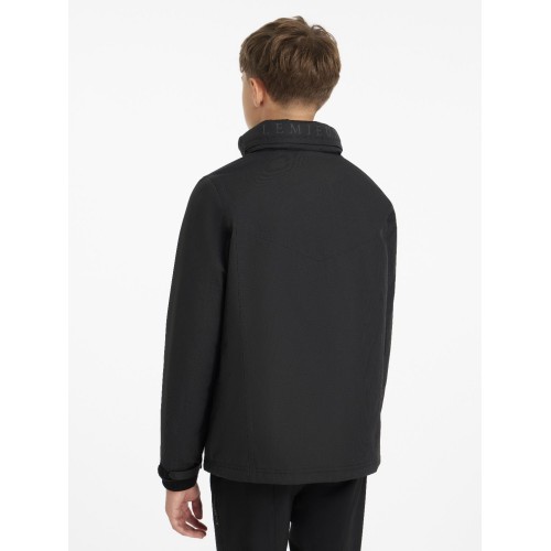 LeMieux CORE Young Rider Boys Team Waterproof Jacket Black