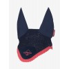 LeMieux AW25 Classic Fly Hood Navy/Cranberry