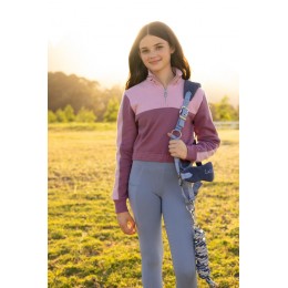 LeMieux SS26 Young Rider Kate Cropped Quarter молнией