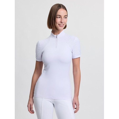 LeMieux SS26 Brilliance Verity Short Sleeve Show Shirt