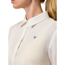 Equestrian Stockholm Linnen рубашка белый