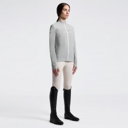 Cavalleria Toscana SS26 CT молнией Tech свитшот женский