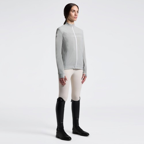 Cavalleria Toscana SS26 CT Zip Tech Sweatshirt Women
