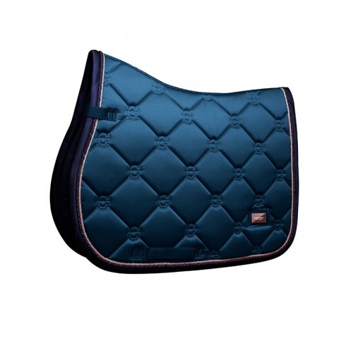 Equestrian Stockholm Monaco Blue jumping saddlepad