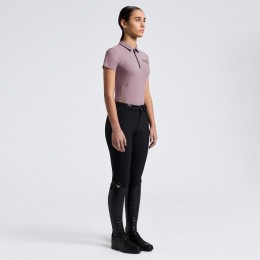 Cavalleria Toscana FW25 CT S/S джерси w/Horse Print тренировочный поло для девочек