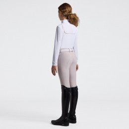 Cavalleria Toscana SS26 CT L/S джерси Piping тренировочный поло для девочек