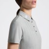 Cavalleria Toscana SS26 CT Jacquard Jersey Insert Women's Short-Sleeve Training Polo