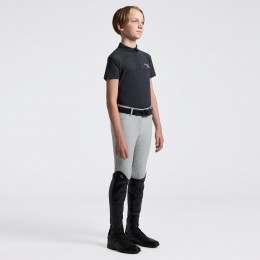 Cavalleria Toscana SS26 CT Insert Micro-Perforated джерси S/S тренировочный поло для мальчиков'