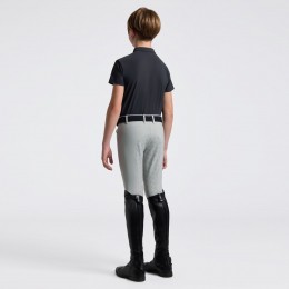 Cavalleria Toscana SS26 CT Insert Micro-Perforated джерси S/S тренировочный поло для мальчиков'
