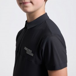 Cavalleria Toscana SS26 CT Insert Micro-Perforated джерси S/S тренировочный поло для мальчиков'
