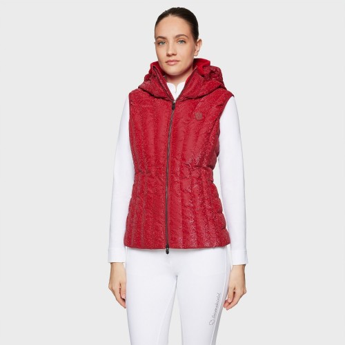 Samshield FW25 Chamonix-Ice Print Puffer