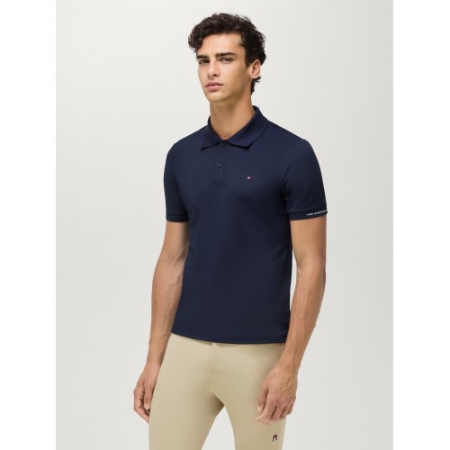 Tommy Hilfiger SS26 Men's Fresco Piqué Polo Shirt