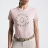 Cavalleria Toscana SS26 CT Floral Embroidery Women's T-Shirt