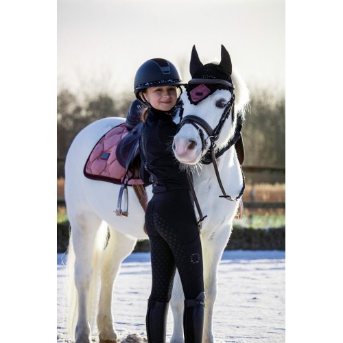 Equestrian Stockholm x HypoStore Velvet Lush Bloom Jumping Saddle Pad