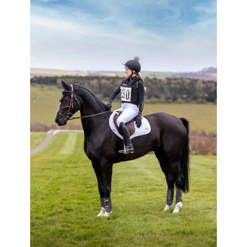 LeMieux Self-Cool Close Contact Square Jumping Saddle Pad Arctic