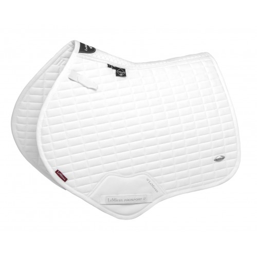 LeMieux Self-Cool Close Contact Square Jumping Saddle Pad Arctic