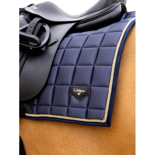 LeMieux SS25 Loire Classic Dressage Saddle Pad Dusk Blue