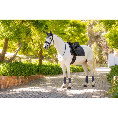 LeMieux SS25 Loire Classic Dressage Saddle Pad Dusk Blue