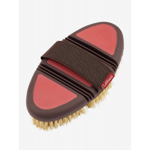 LeMieux AW25 Flexi Scrub Brush Cranberry