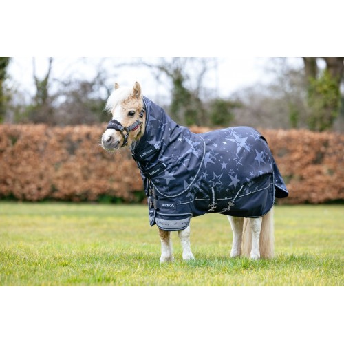 LeMieux AW25 Arika Star 100g Turnout Rug Navy