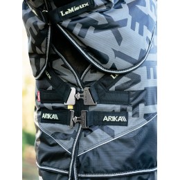 LeMieux AW25 Arika Reflective попона 0g чёрный
