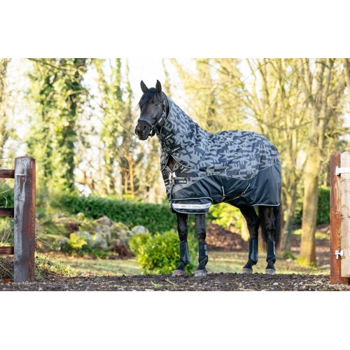 LeMieux AW25 Arika Reflective Turnout Rug 0g Black