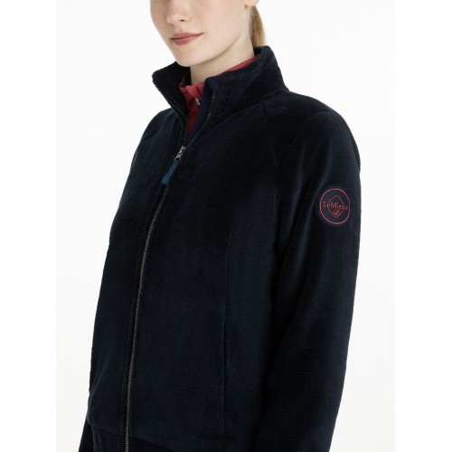 LeMieux AW25 Liberty Fleece with zipper Navy