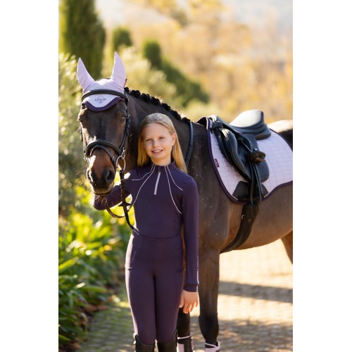 LeMieux AW25 Young Rider Mia Mesh Base Layer Juniper