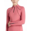 LeMieux AW25 Young Rider Mia Mesh Base Layer Cranberry